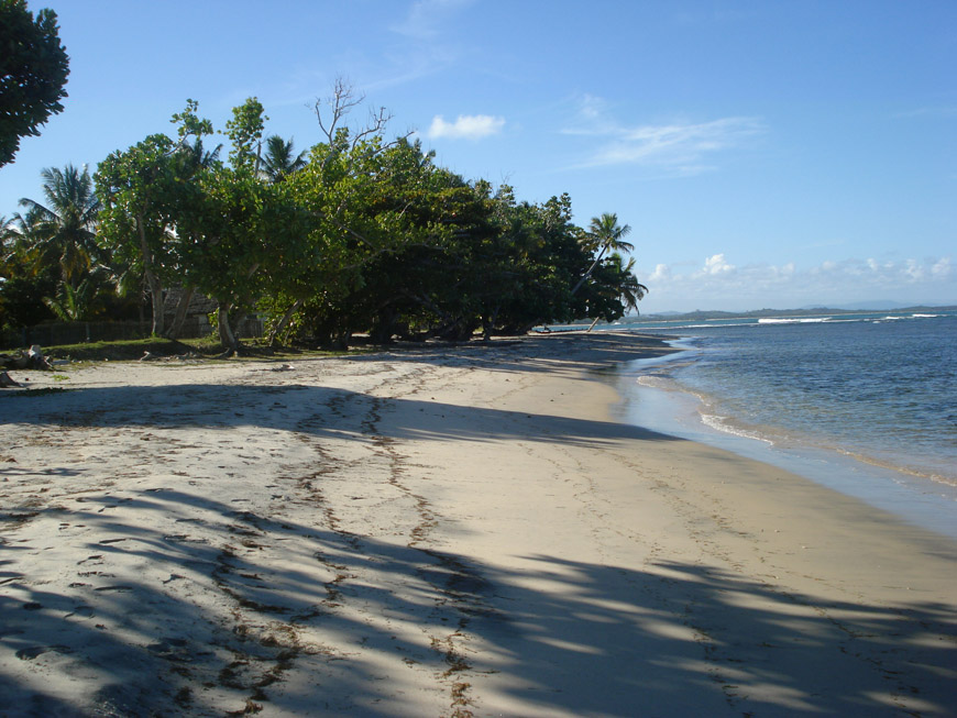 la plage à Mahambo