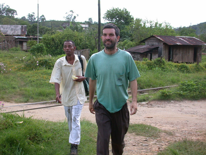 Rainer Dolch et Alain à Andasibe
