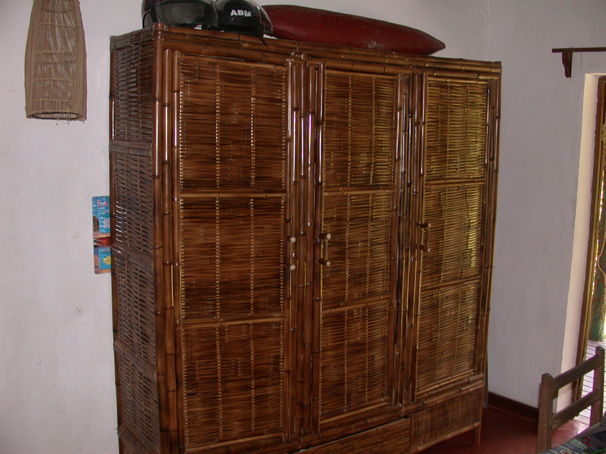 La nouvelle armoire en bambou