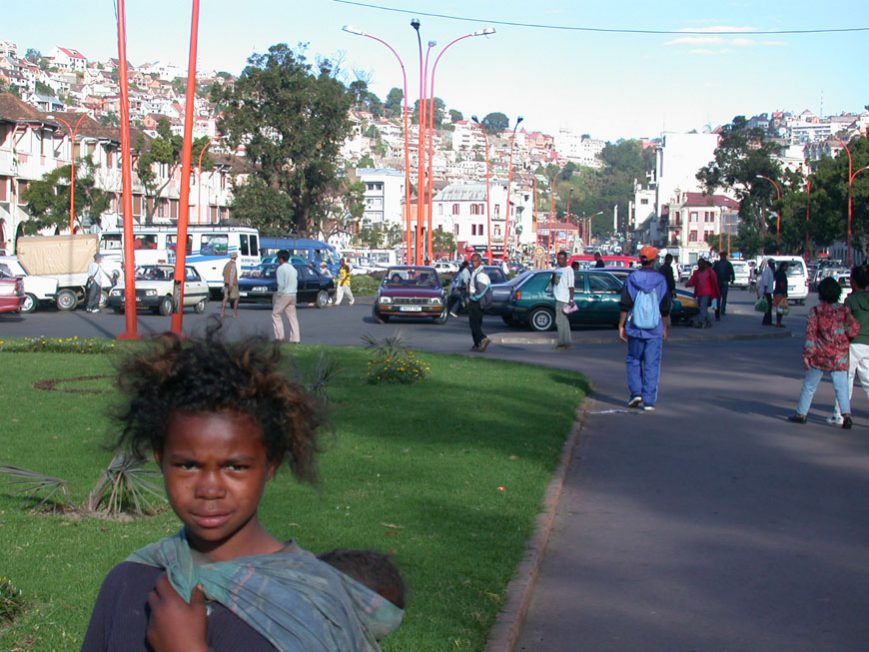 Mendicité à Tana