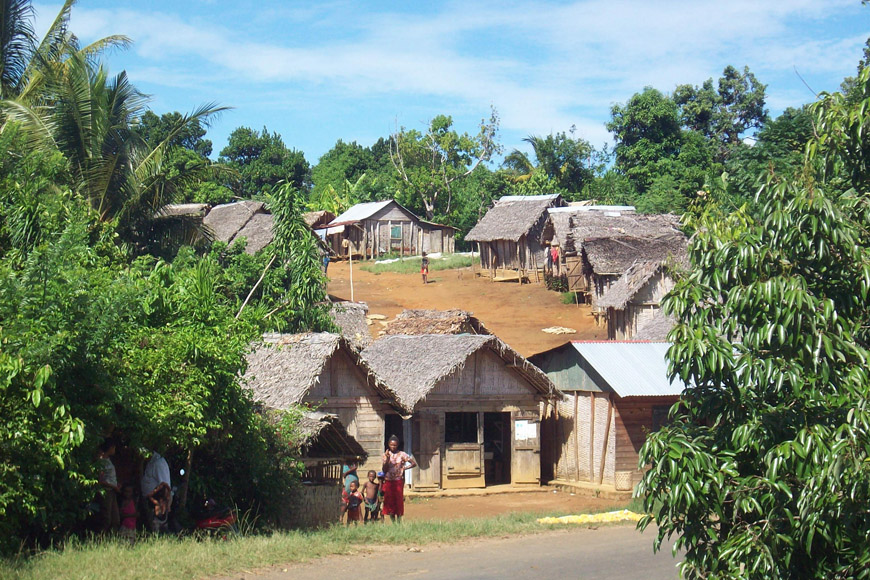 Le hameau de Sahamalany
