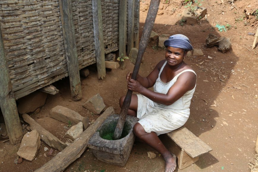 Femme au pilon