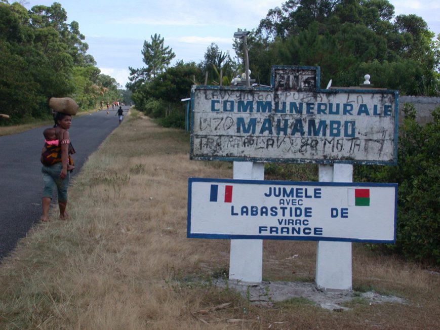 Plaque de jumelage