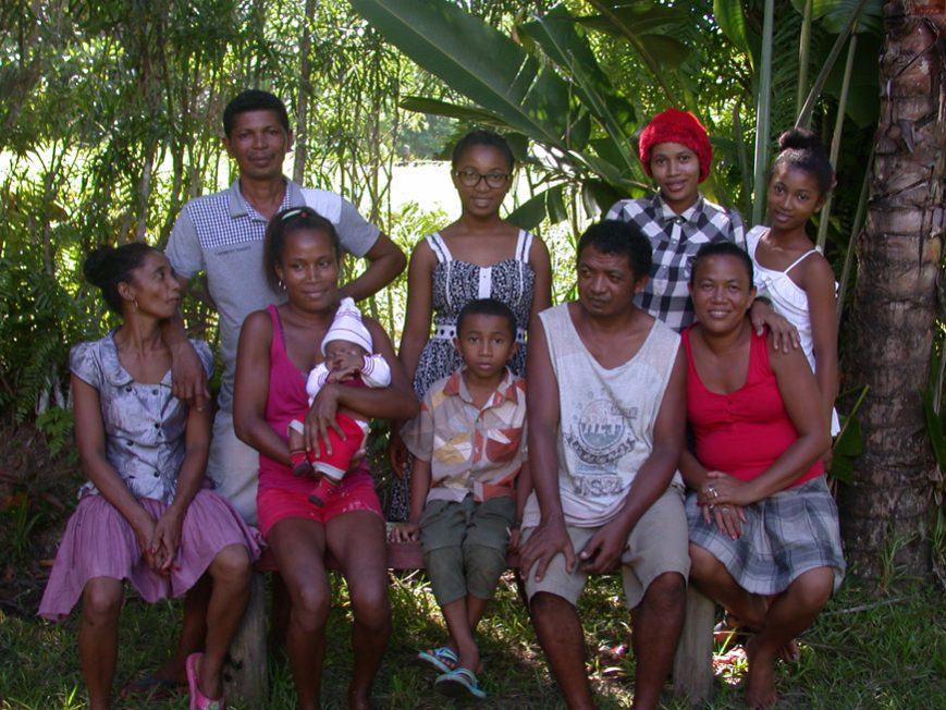 La famille de Sahamalany