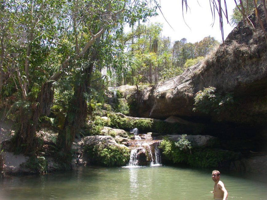 baignade dans l'Isalo