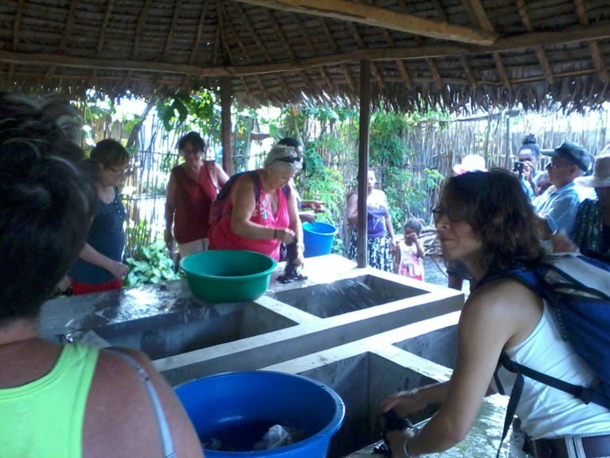 Inauguration du nouveau lavoir